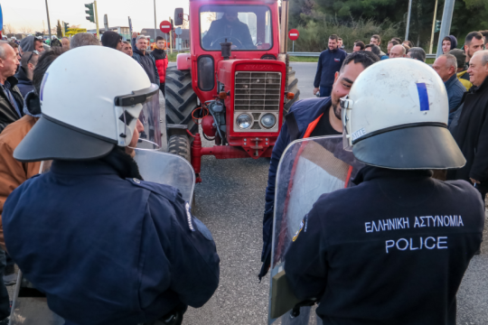 Αγρότες στον Πλατύκαμπο Λάρισας